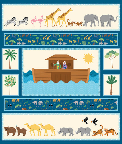 Two By Two Cotton Fabric Panel