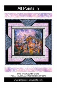 All Points In Nativity Quilt Pattern