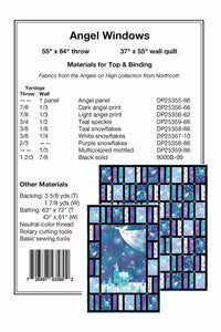 Angel Windows Quilt Pattern