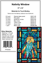 Nativity Window Quilt Pattern