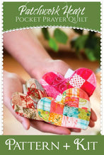 Patchwork Heart Pocket Prayer Quilts KIT