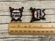 Prayer Warrior Silicone Focal Bead