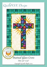 Stained Glass Cross Quilt Pattern