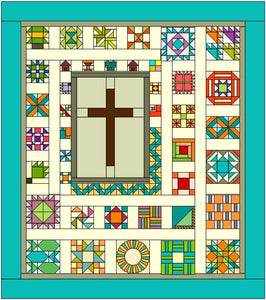 DIGITAL Parables Quilt Complete Series PDF Pattern