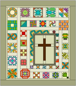 DIGITAL Parables Quilt Complete Series PDF Pattern