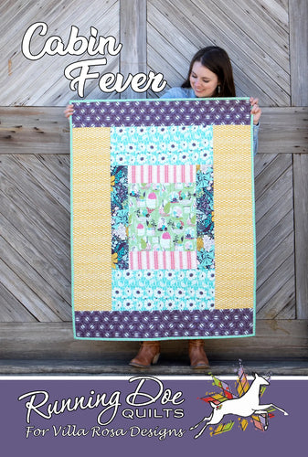 Cabin Fever Fat Quarter Quilt Pattern