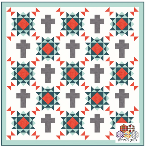 Rugged Cross Quilt Pattern