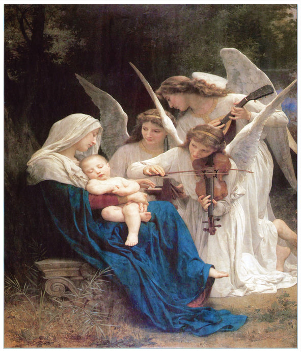 Masterpieces: Song of The Angels Cotton Fat Quarter Panel