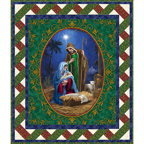 DIGITAL Ribbon Border Heavenly Night Quilt FREE PDF Pattern