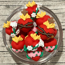 Sacred Hearts Trio Soft Touch Mini Figurine Set