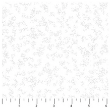 All That Glitters Speckle White Cotton Fabric