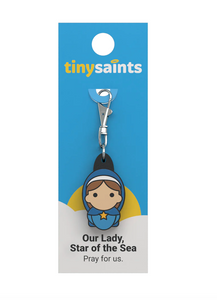 Tiny Saints Our Lady Marian Rubber Charms