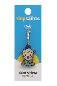 Tiny Saints Rubber Charms A-J