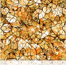 Bohemian Sunrise Celestial Brown Blender Cotton Fabric