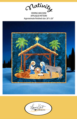 Nativity Applique Quilt Pattern
