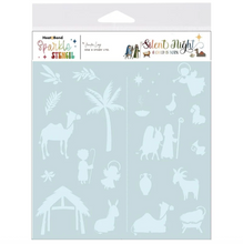 Sew A Story Silent Night Sparkle Nativity Stencil