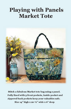 Playing with Panels Market Tote Bag Pattern