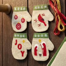 Joy Mittens Ornaments KIT