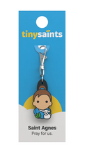 Tiny Saints Rubber Charms A-J