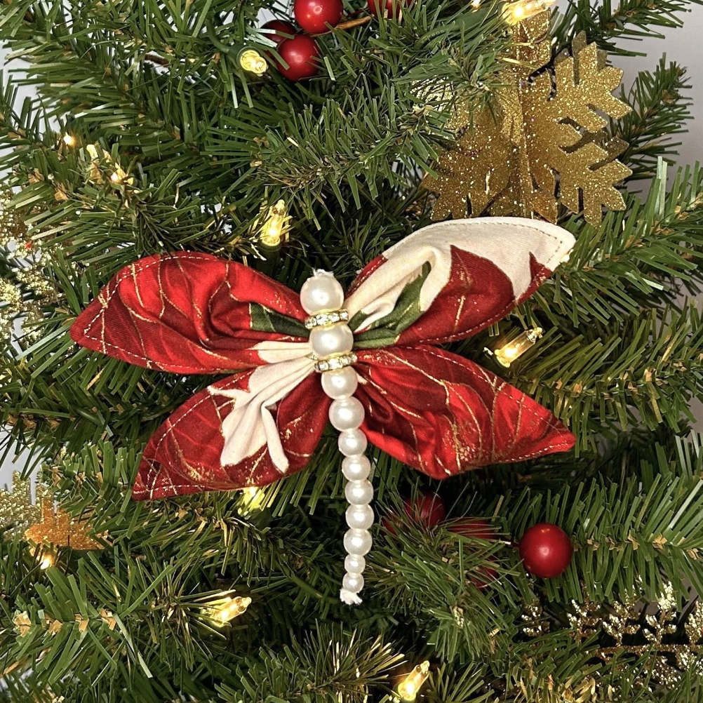 The Christmas Dragonfly Ornament Pattern