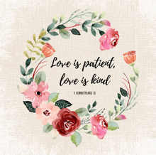 Bible Verse Wreaths Fussy Cut THROW Quilt KIT Marmalade or Pink