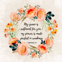 Bible Verse Wreaths Fussy Cut CRIB Quilt KIT Marmalade or Pink