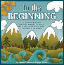 In The Beginning Soft Book Cotton Fabric Panel