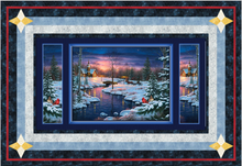 Nature's Noel Holy Night Quilt KIT