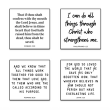 Precious Promises Scripture 3.5in Mini Square 30pc set