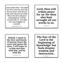 Precious Promises Scripture 3.5in Mini Square 30pc set