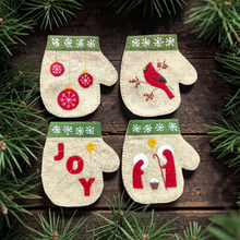 Joy Mittens Ornaments KIT