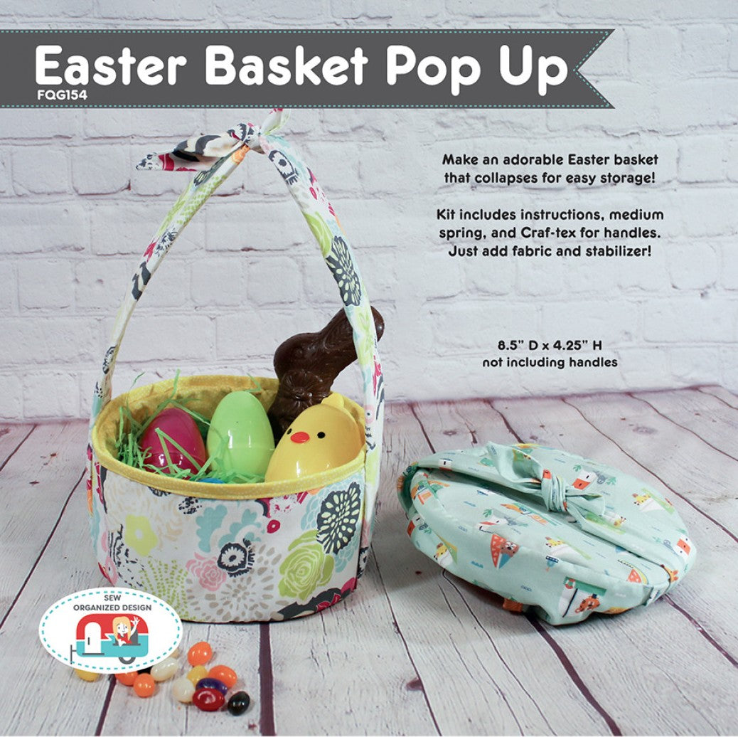 Pop-Up Easter Basket Pattern Kit