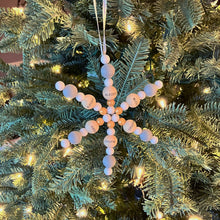 DIY Snowflake Beadable Ornament Blanks 3pc Set