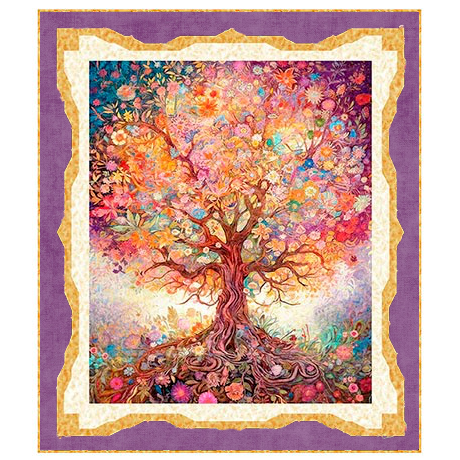 Spring Portrait Quilt Pattern