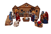 Stuffable Nativity Set Cotton Fabric Panel