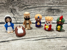 Three Wise Men Soft Touch Mini Figurine Set