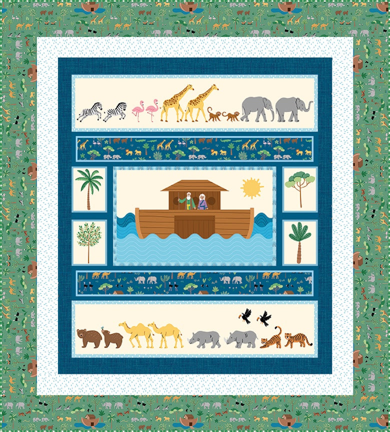 Two By Two Panel Quilt KIT