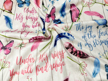 Under His Wings NO-SEW Premium Fleece Blanket KIT