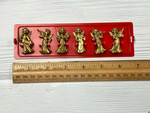 Vintage Golden Angels 6pc Craft Set