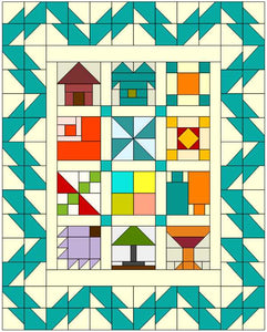 DIGITAL Parables Quilt Complete Series PDF Pattern