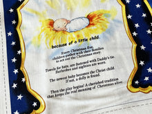 Little Light Christmas Nativity Story Cotton Fabric Book Panel