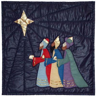 We Three Kings Small Quilt Pattern