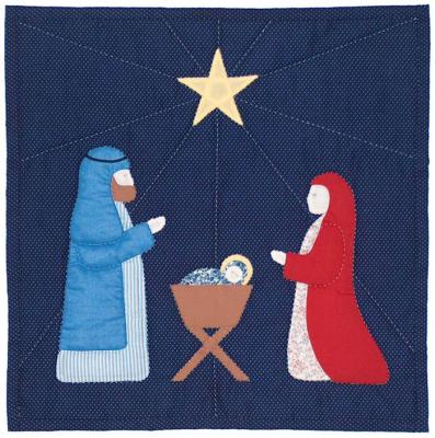Nativity Small Quilt Pattern