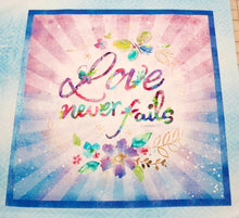 Bloom With Grace Large Cotton Fabric Panel