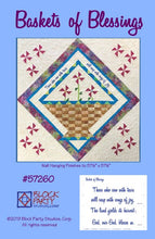 Basket of Blessings Quilt Pattern & Psalms Fabric Panel Kit