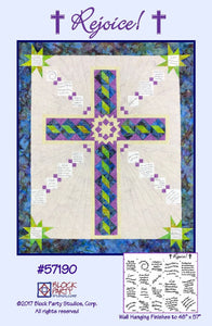 Rejoice Quilt Pattern & Fabric Panel Kit