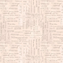 Be The Light Words of Truth Rose Cotton Fabric