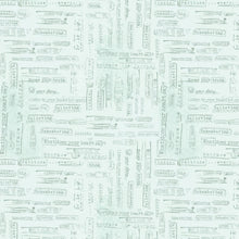 Be The Light Words of Truth Light Turquoise Cotton Fabric