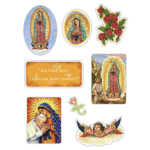 Our Lady of Guadalupe Stickers 3 Sheet Set