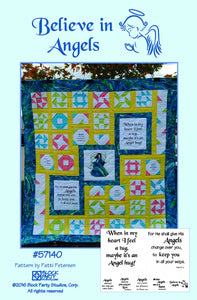 Believe In Angels Quilt Pattern & Fabric Panel Kit